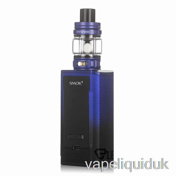 SMOK R-KISS 2 200W Starter Kit Black Blue Vape Liquid